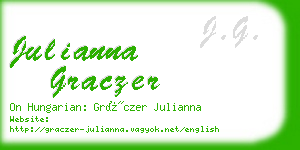 julianna graczer business card
